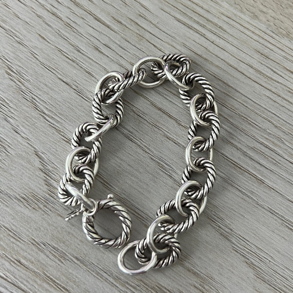 David yurman chain link bracelet